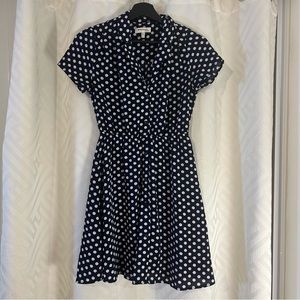 Polka dot mini dress